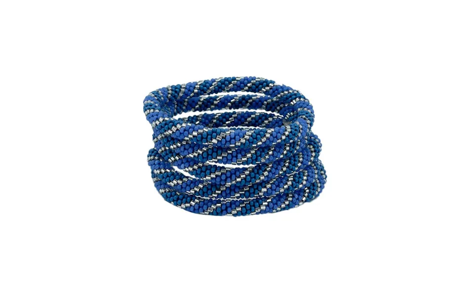 Pearl bracelet city cataracts - blue silver