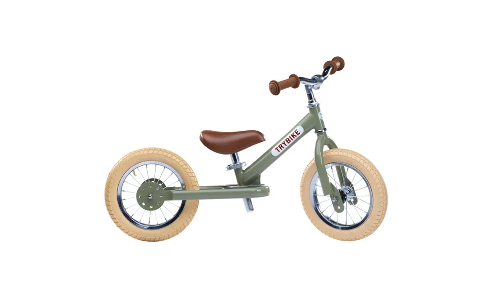Trybike Løbecykel Med 2 Hjul - Vintage Grøn