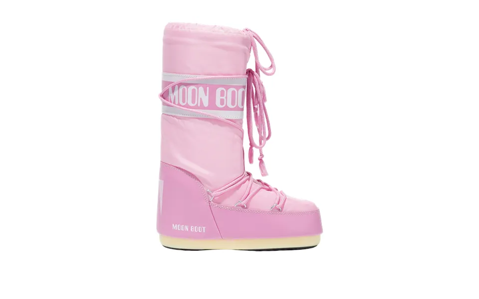 Moon Boot - Icon High Nylon Børnestøvle, Light Pink