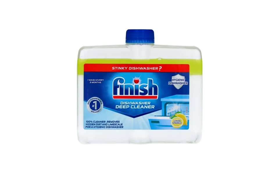 Finish Dishwasher Deep Cleaner Lemon Sparkle 250 Ml