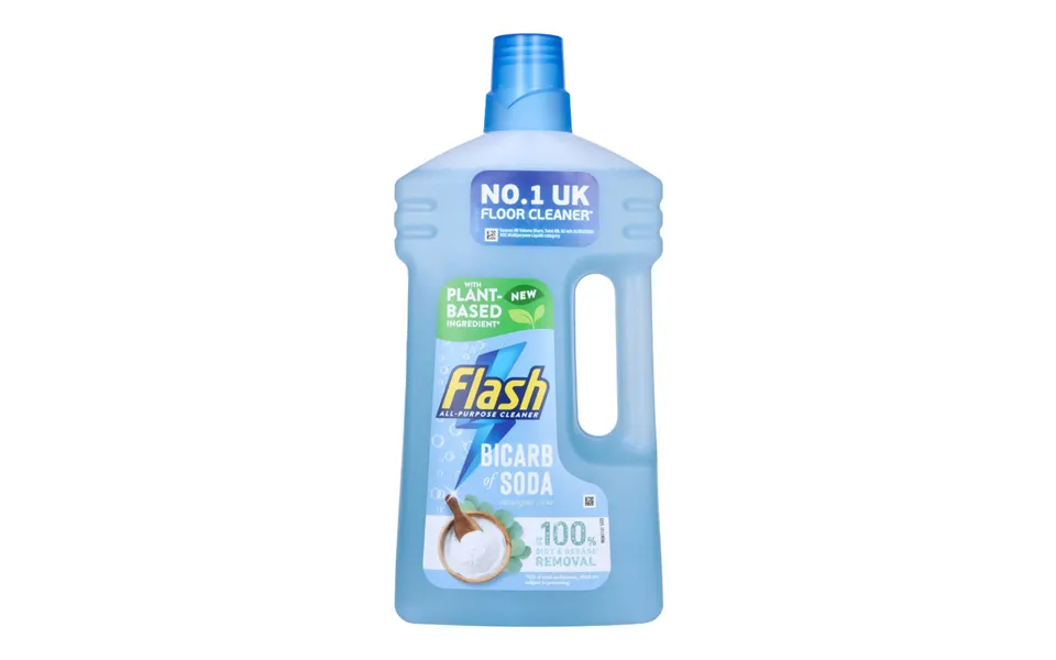 Flash Traditional Floor Cleaner With Bicarbonate Soda 1000 Ml