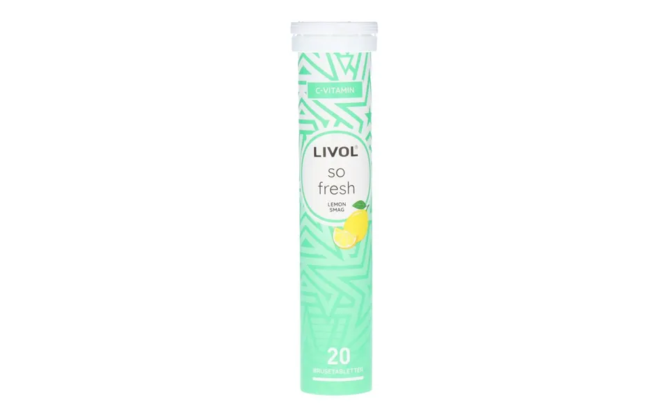 Livol So Fresh Lemon Brusetabletter Stop Beauty Waste 20 Stk