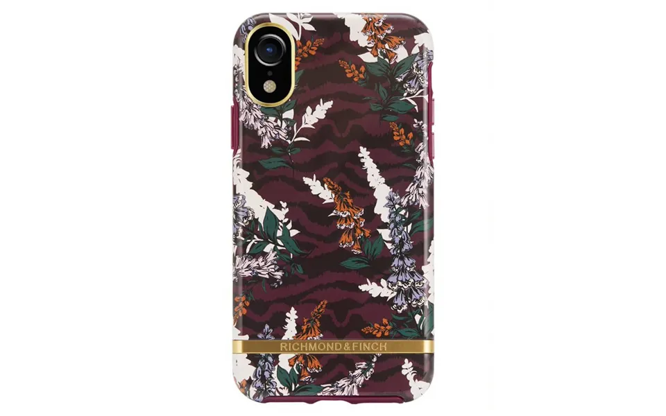 Richmond And Finch Floral Zebra Iphone Xr Cover