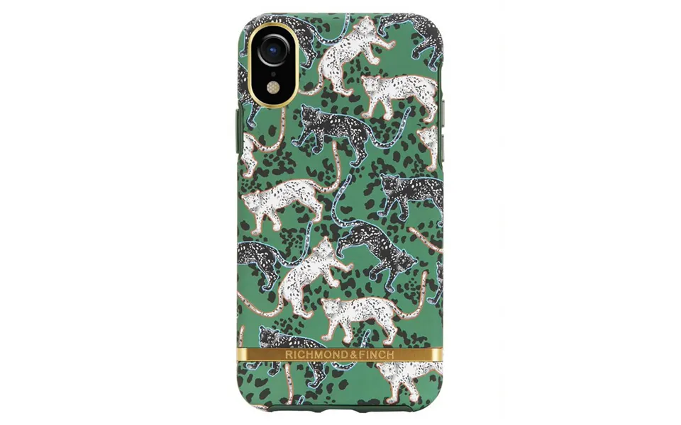 Richmond And Finch Green Leopard Iphone Xr Cover