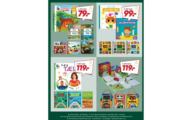 Activity book papbog product image