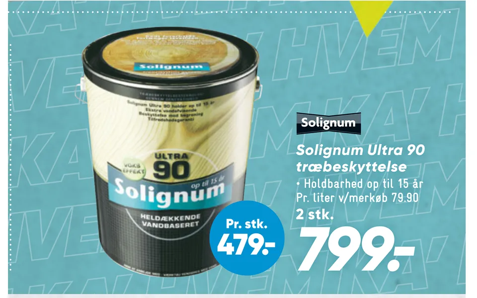 Solignum Ultra 90 Træbeskyttelse