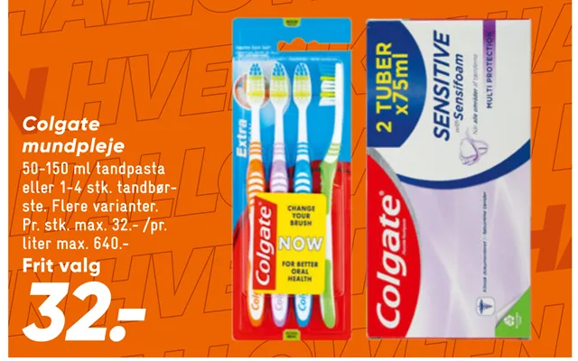 Colgate oral care product image