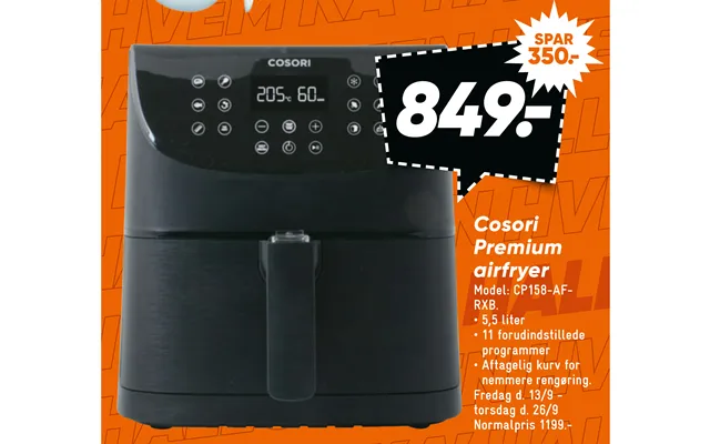 Cosori Premium Airfryer product image