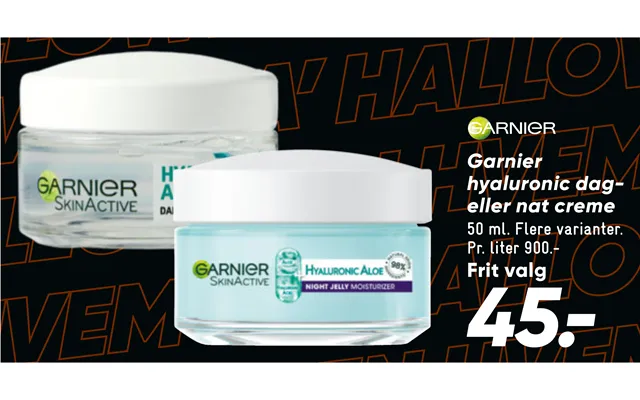 Garnier or night cream product image