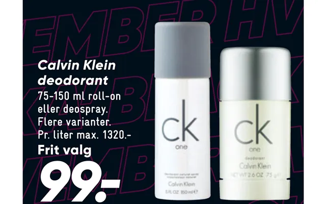 Calvin Klein Deodorant product image