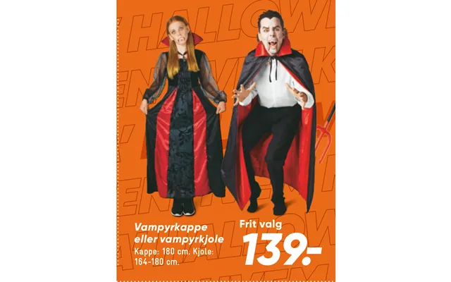 Vampire cape or vampyrkjole product image