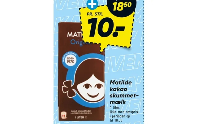Matilde cocoa skimmed milk product image