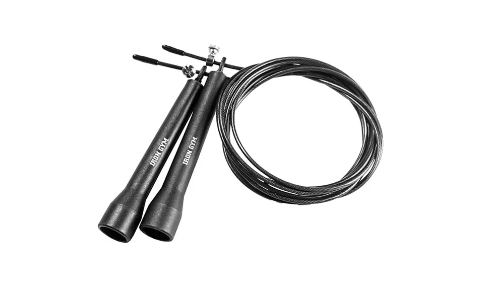 Iron gym wire speed rope