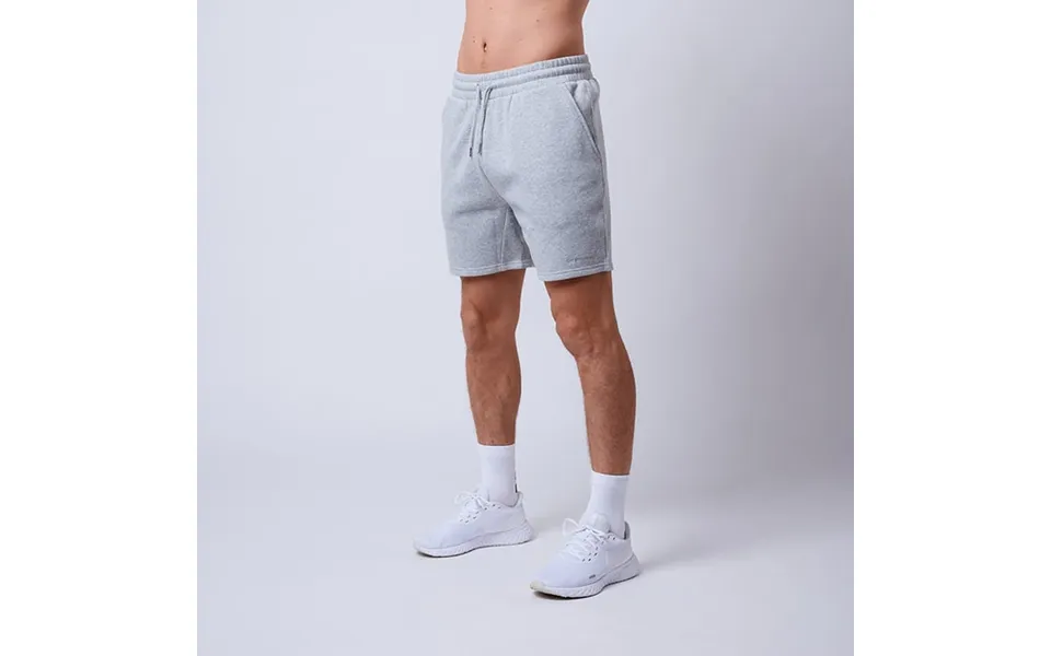 Men s core sweat shorts - gray melange