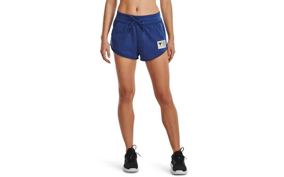 Project rock terry shorts blue mirage