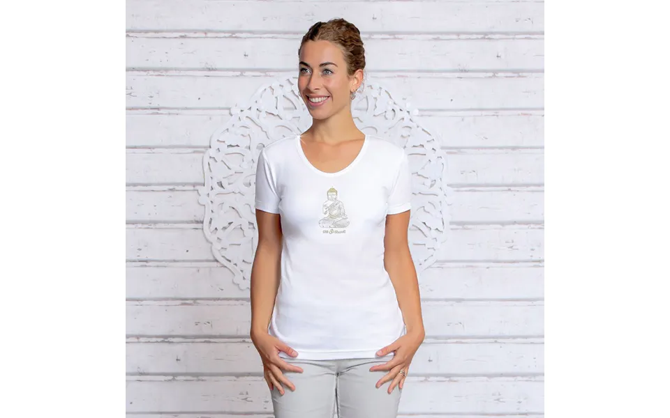 Buddha T-shirt - Hvid