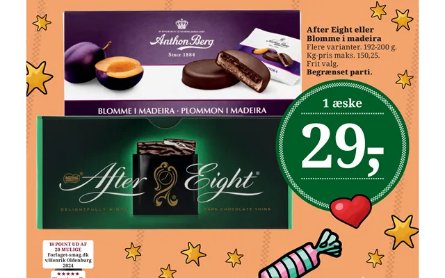 After eight or plum in madeira product image