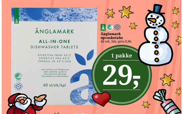 Änglamark detergent tablets product image