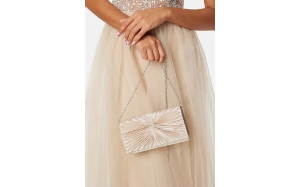 Bubbleroom Knot Clutch Champagne Onesize