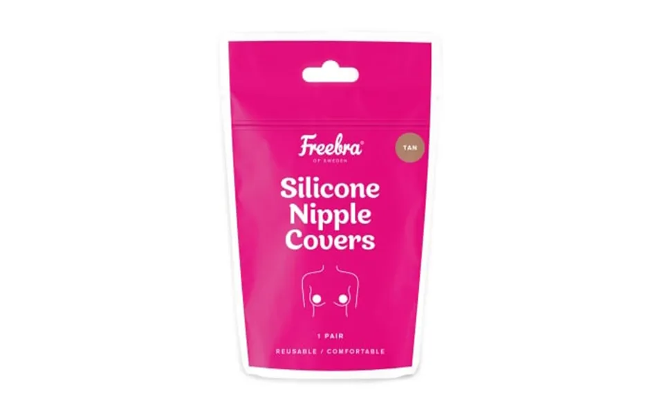 Freebra silicone nipple covers tan one size