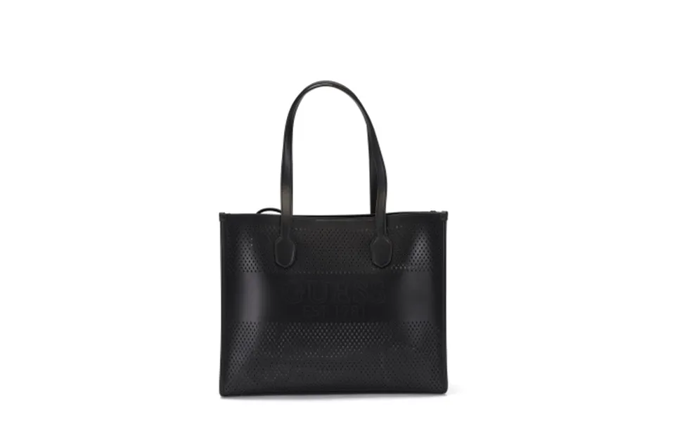 Guess Katey Perf Tote Black One Size