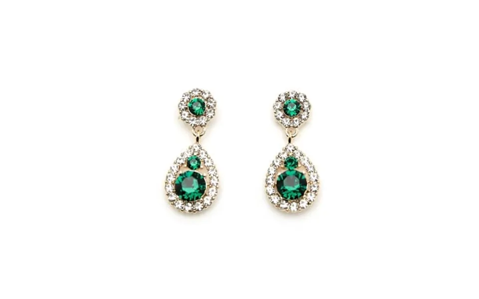 Lily spirit rose petite sofia earrings emerald one size