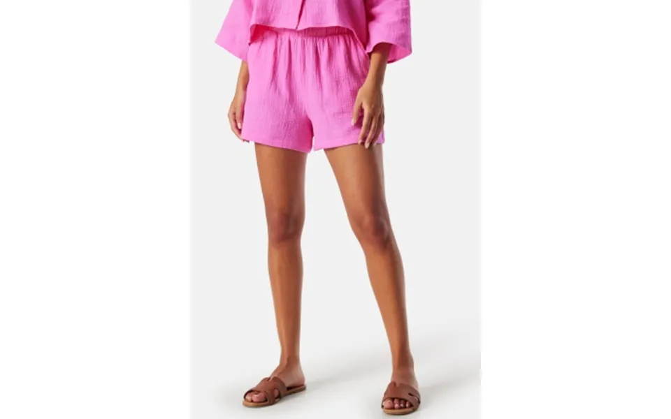 Vero Moda Vmnatali High Waist Shorts Pink Xs