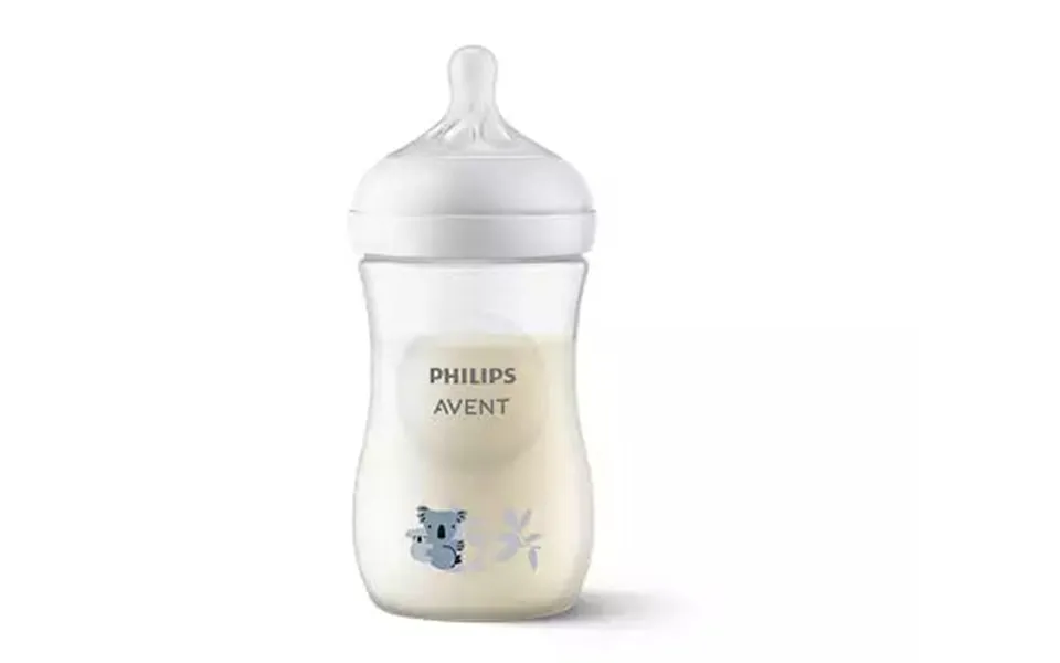 Philips avent scy903 67 kind response bottle feeding 260ml flow 3 pacifier 1 months koala