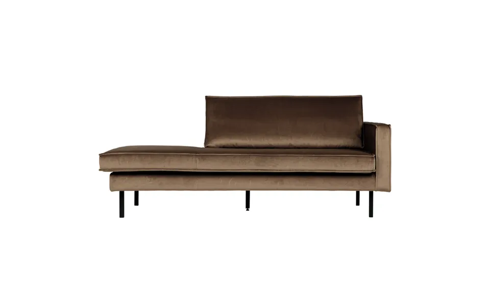 Rodeo daybed dextral velours - taupe