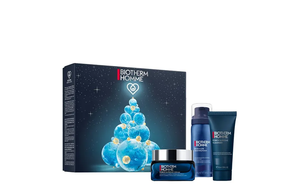 Biotherm Homme Force Supreme Cream Holiday Set 2023
