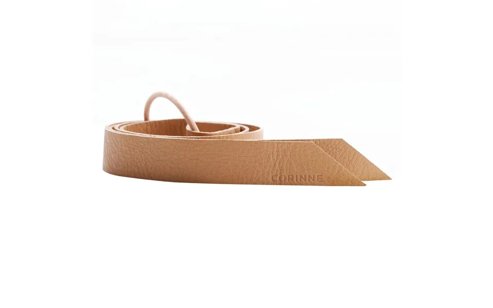 Corinne leather band long camel