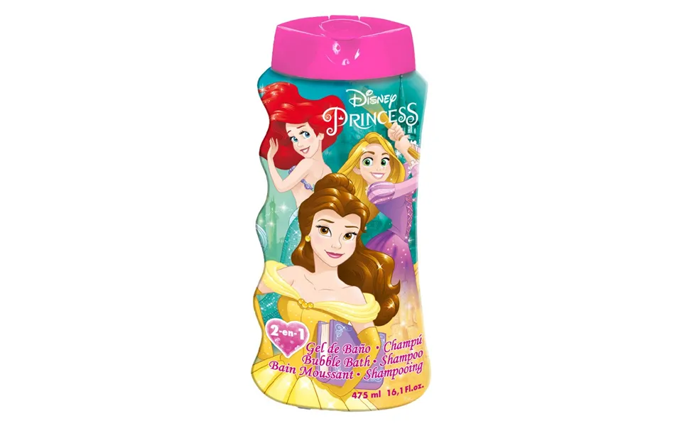 Disney princess 2in1 bubblebath & shampoo 475 ml