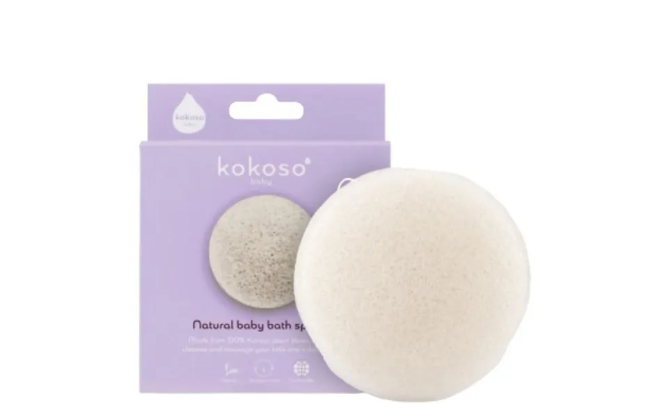 Kokoso Baby Natural Baby Bath Sponge