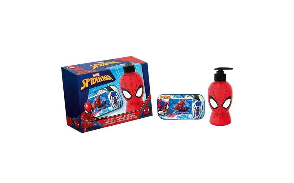 Marvel spiderman shower gel seen