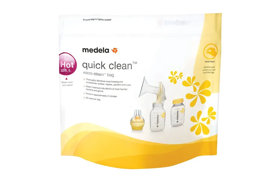 Medela Quick Clean Microwave Bags 5 Pcs