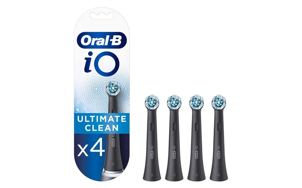Oral-b io ultimate clean black 4pcs