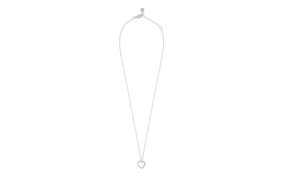 Twist of sweden brooklyn pendant necklace silver clear 45 cm