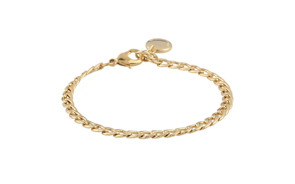 Twist of sweden chase mario small bracelet plain gold