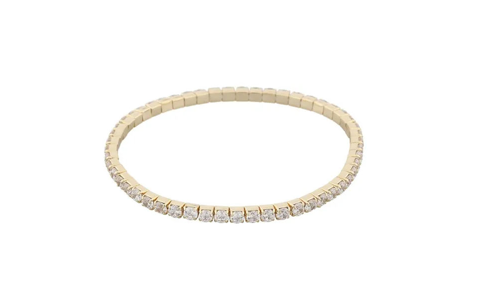 Snö Of Sweden Meadow Elastic Bracelet Gold Clear M L