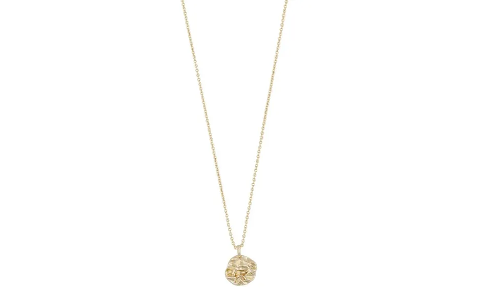 Twist of sweden oz pendant necklace plain gold 45 cm