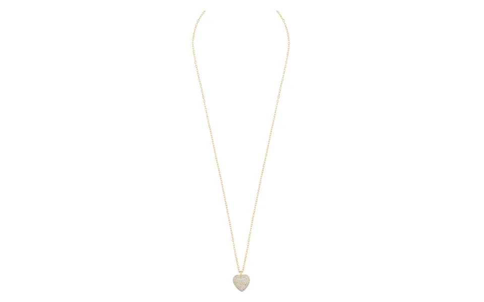 Twist of sweden sanne heart pendant necklace 42 cm