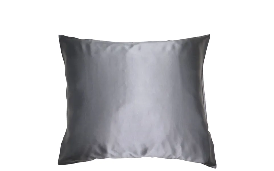 Soft cloud mulberry silk pillowcase charcoal 60x63 cm