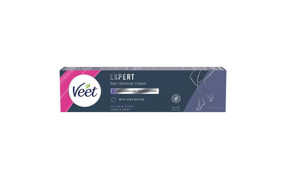 Veet Expert Hair Removal Cream Legs & Body All Skin Types 200 Ml