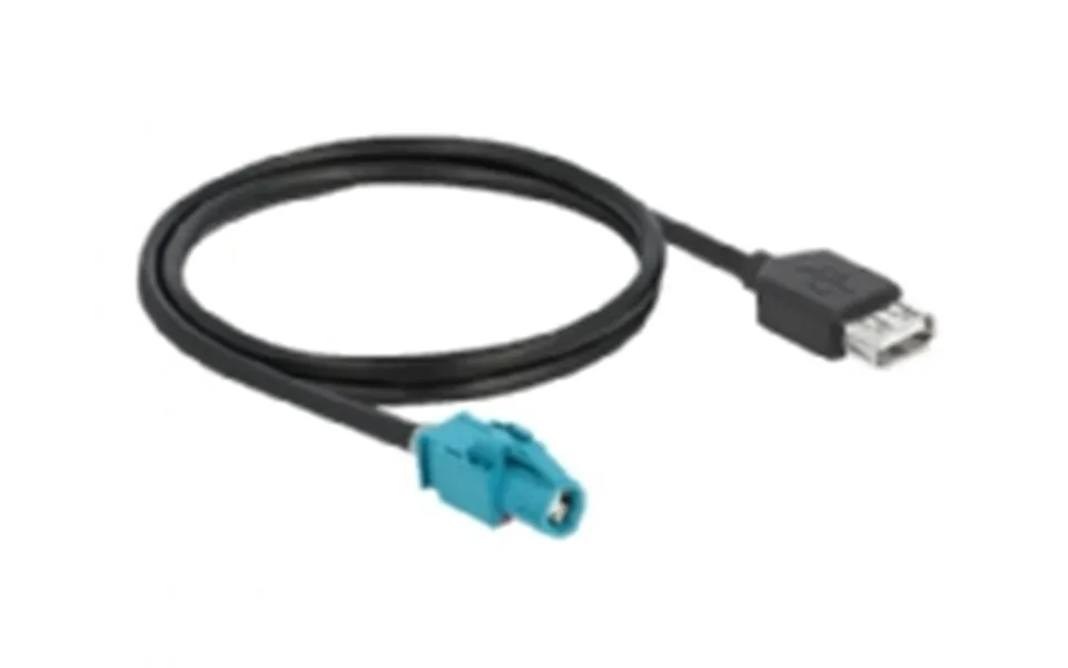 Delock cable hsd z female to usb 2.0 Type-a female 1 m