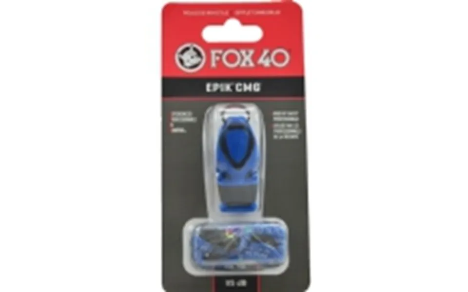 Fox40 whistle fox 40 epic cmg blue with cord 8803-0508