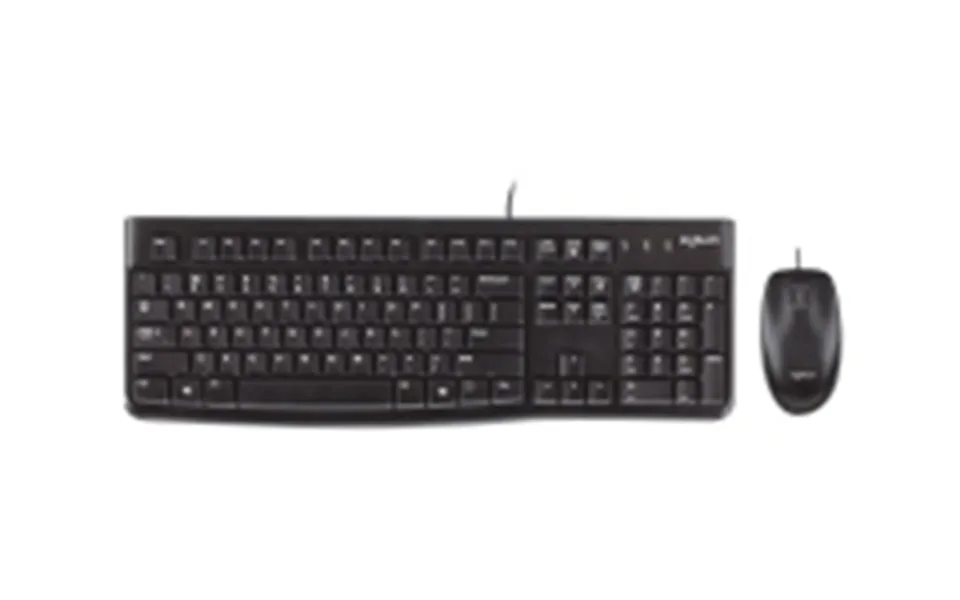 Logitech Desktop Mk120 - Tastatur Og Mus-sæt