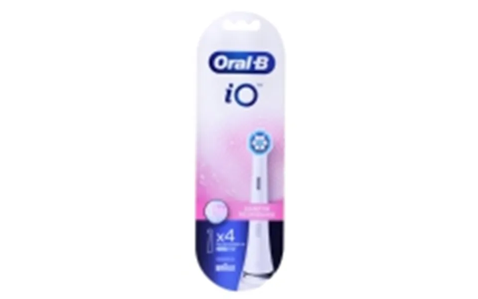 Oral-b io series gentle care toothbrush heads - white