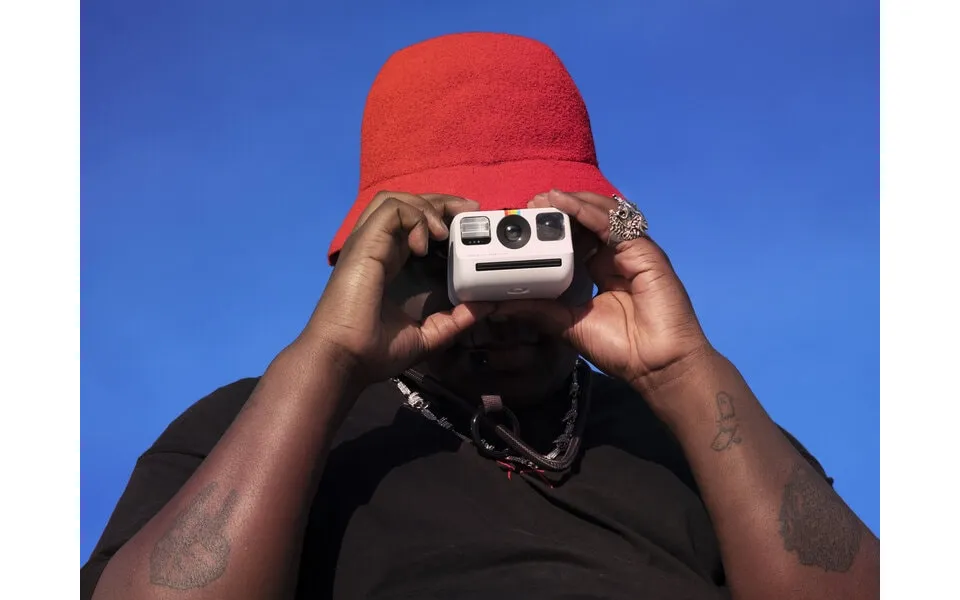 Polaroid go instant camera