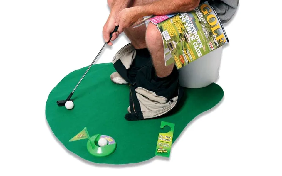 Toilet golf