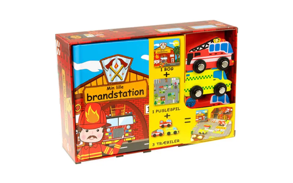 Mine little fire station - activity box